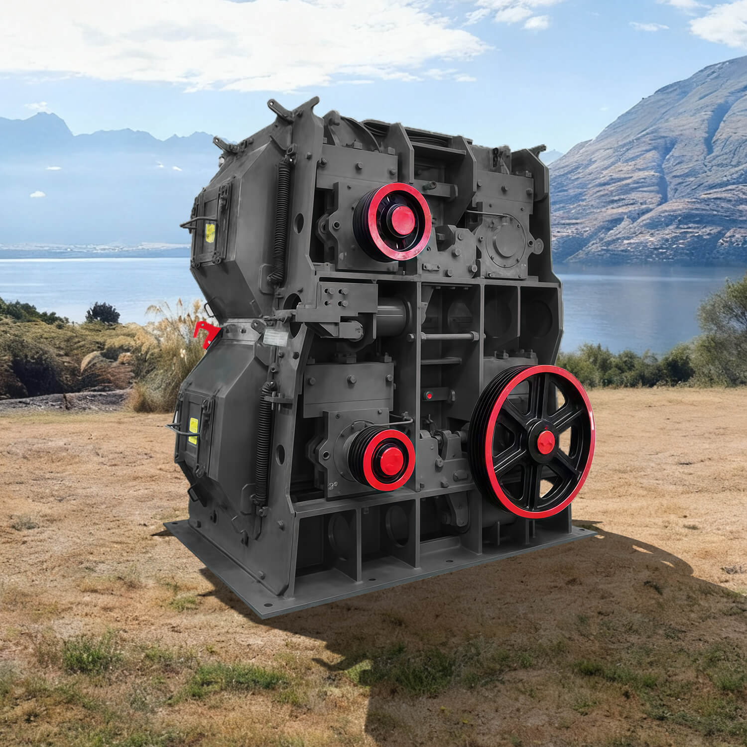 PMG系列中細(xì)碎齒輥破碎機