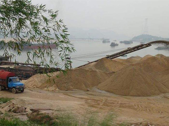 非法盜采河砂5000余方，涉案價值500萬！湖北一盜采河砂團伙被抓