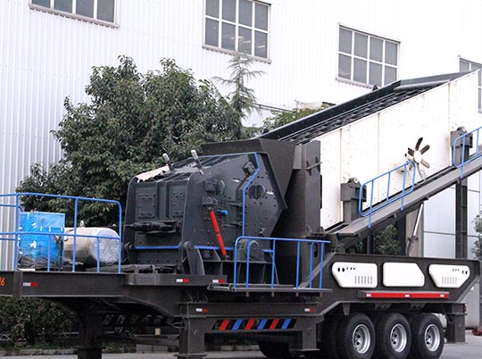 反擊式破碎機(jī)是否可做成移動(dòng)方式，便于快速在線更換？