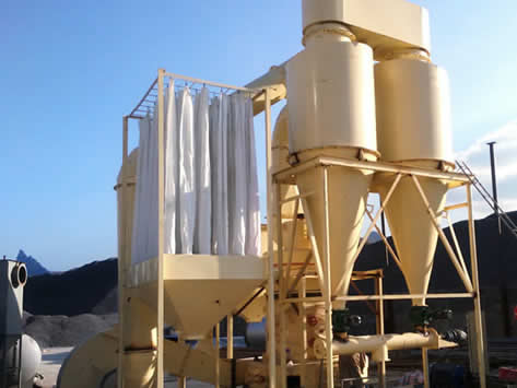 方解石、石灰石磨粉生產(chǎn)線